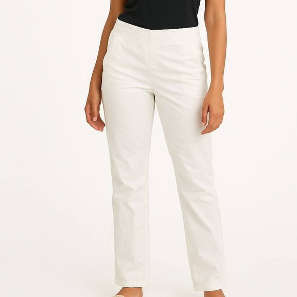 Eddie Bauer Pants - Eddie Bauer White Straight Hiking Leg Pants